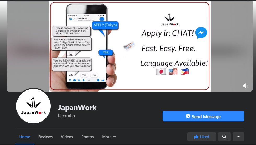 find parttime job in japan